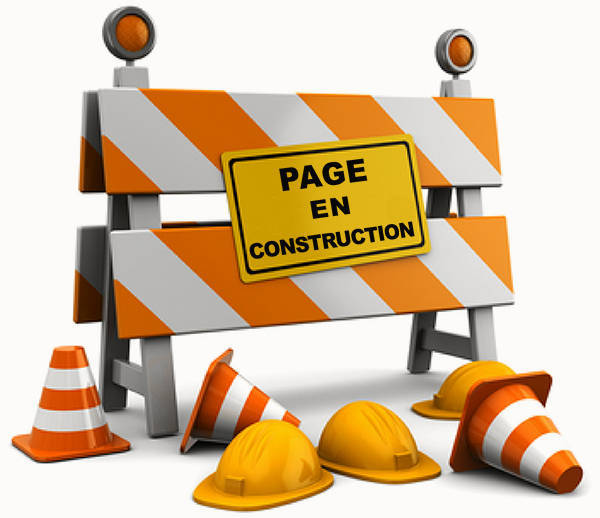 site internet page en construction